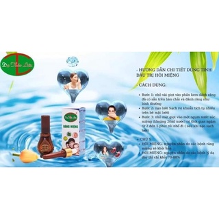 Tinh dầu Răng miệng Viêm họng, Hôi miệng, Sâu răng - Dạ Thảo Liên 5ml - Hàng chính hãng