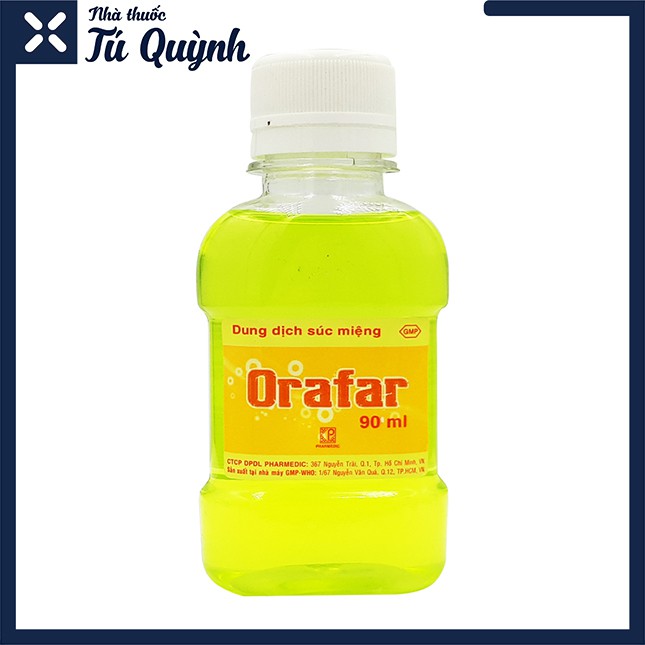 »» Dung dịch súc miệng Orafar 90Ml