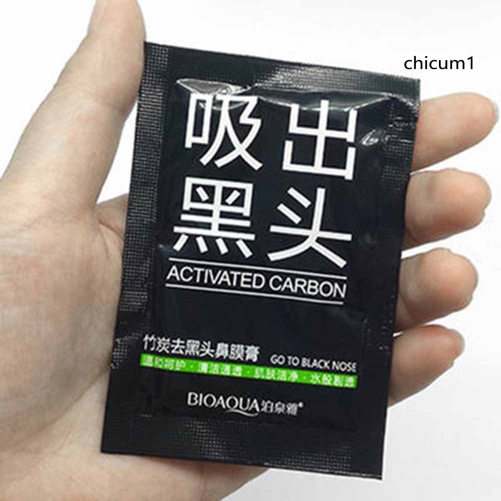 Mặt Nạ Than Hoạt Tính Lột Mụn Đầu Đen Cho Vùng Mũi