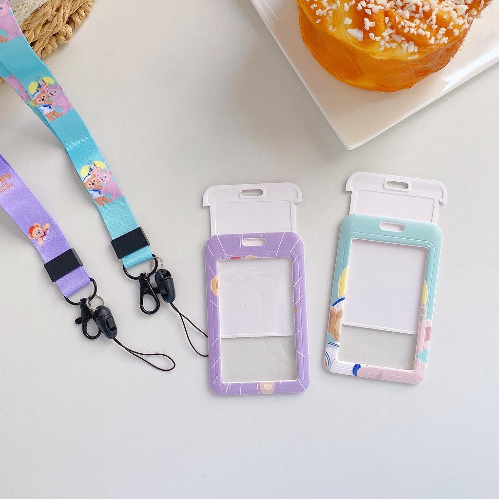 Dây Đeo Thẻ ID/Thẻ ID Họa Tiết Hoạt Hình Dễ Thương Xinh Xắn