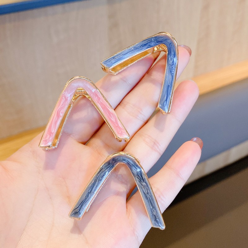 Kẹp Tóc Hình Chữ V Phong Cách Hàn Quốc