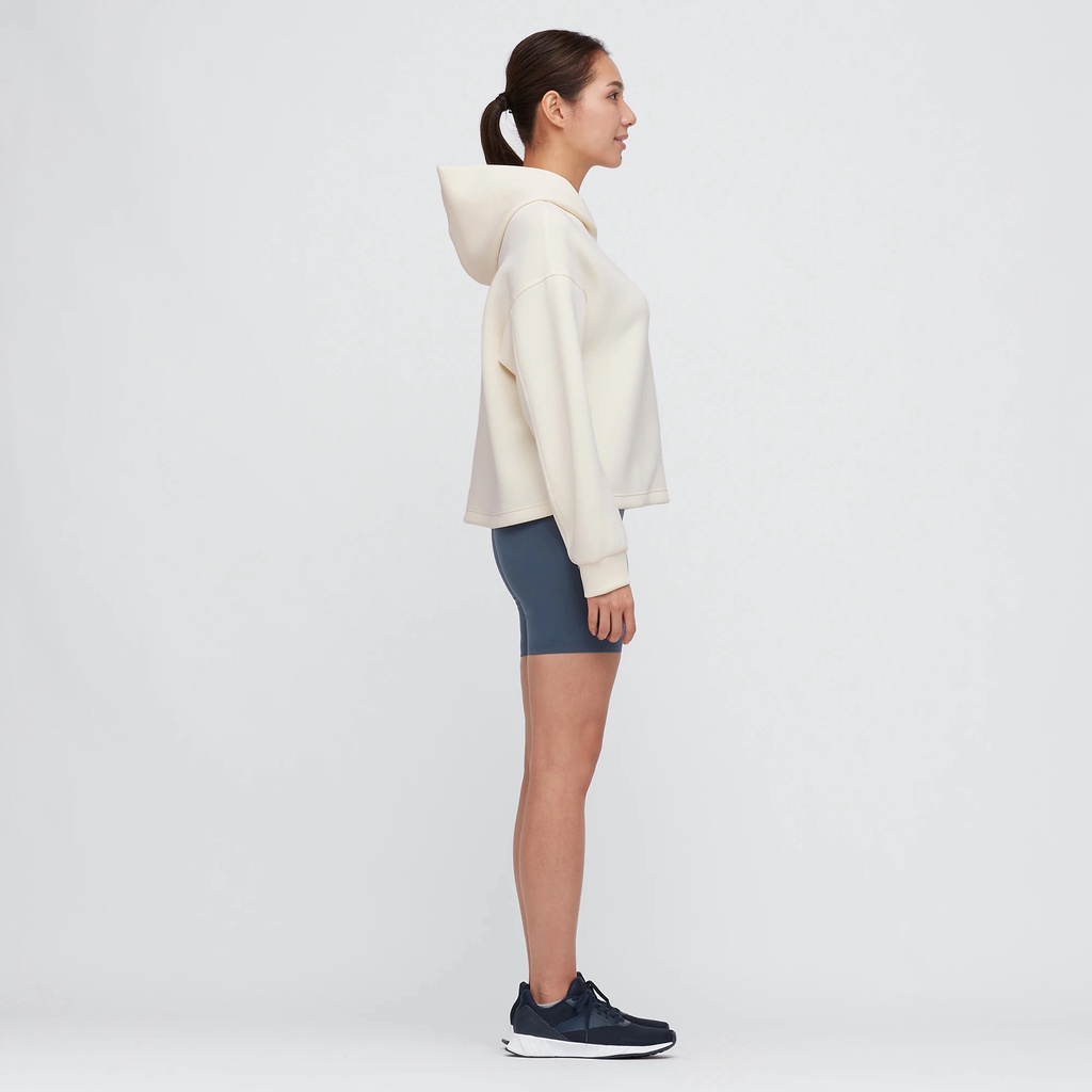 Áo Sweatshirt có mũ siêu co giãn Uniqlo Nhật Auth