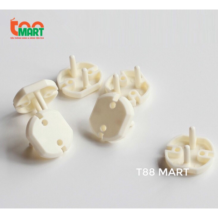 COMBO 5 nút bịt ổ điện an toàn cho bé chất liệu nhựa ABS cao cấp, dày dặn, chắc chắn