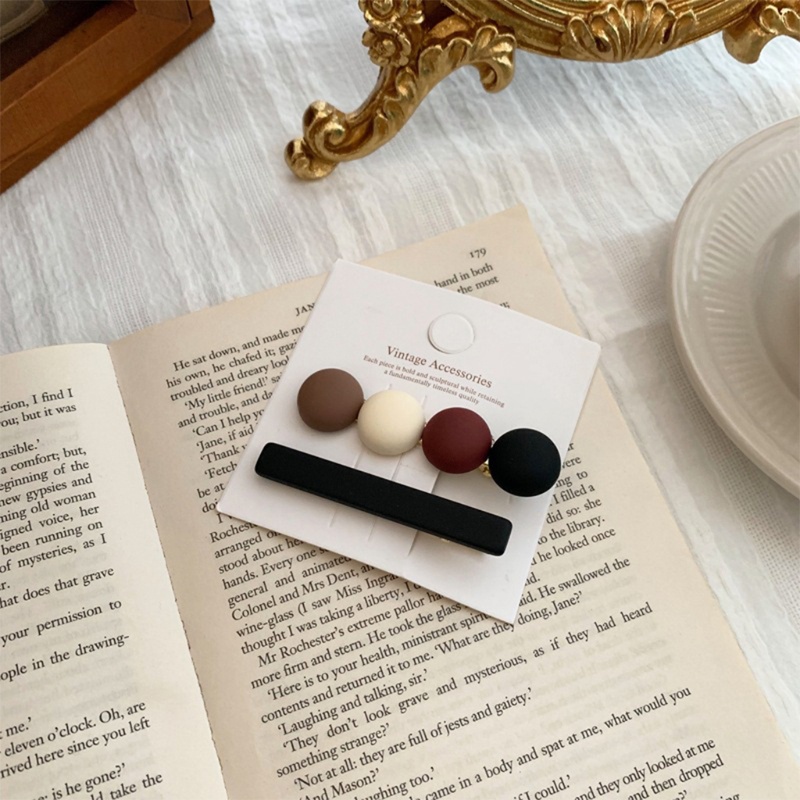 Kẹp Tóc Nữ Màu Sắc Thời Trang