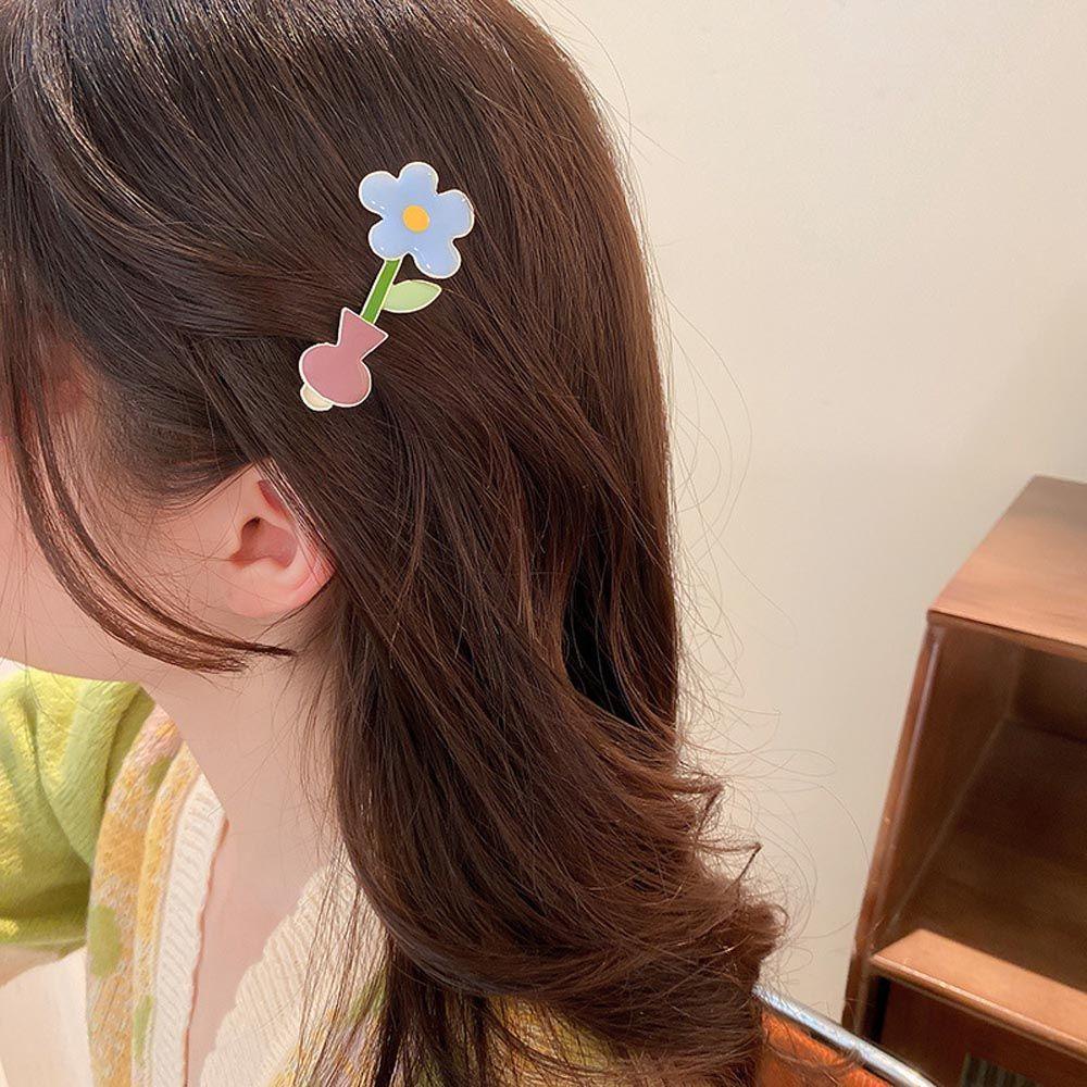 EXPEN Kẹp Tóc Hình Hoa Tulip Ngọt Ngào Cho Nữ