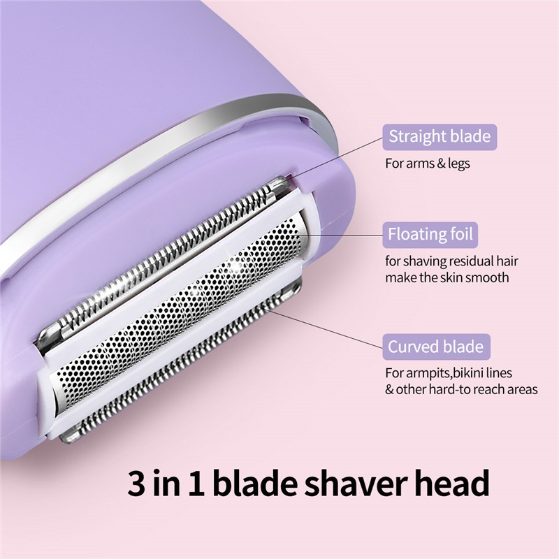 Máy Cạo Râu Điện Vật Lý CkeyiN MT127 Cắt Tóc/Toàn Thân/Vùng Kín Không Đau Có Thể Rửa Sạch Sử Dụng Ướt Và Khô Tiện Dụng