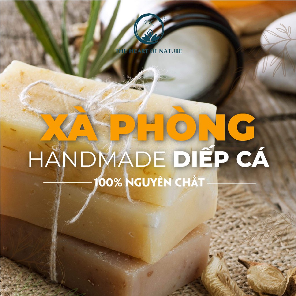 Xà bông cục diếp cá, sả chanh sạch mụn PK cao cấp - 75g | BigBuy360 - bigbuy360.vn