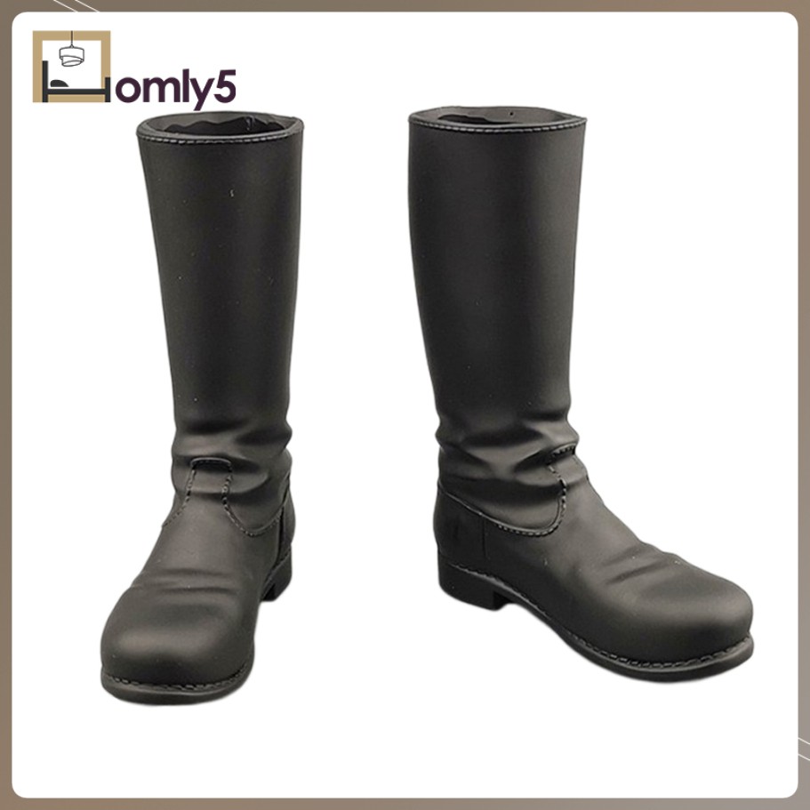 Giày Boot Cao Gót 12 "Phong Cách Quân Đội Cho Nữ