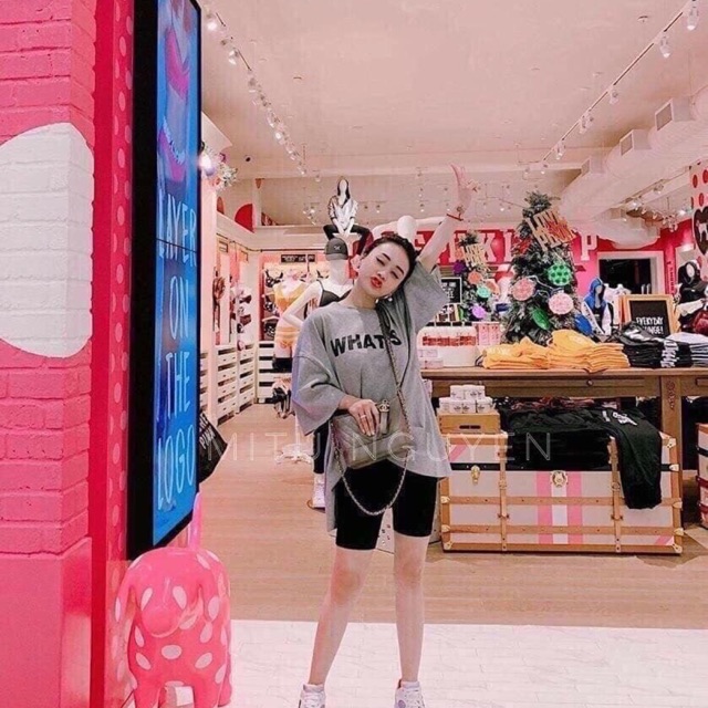 Quần legging ngố