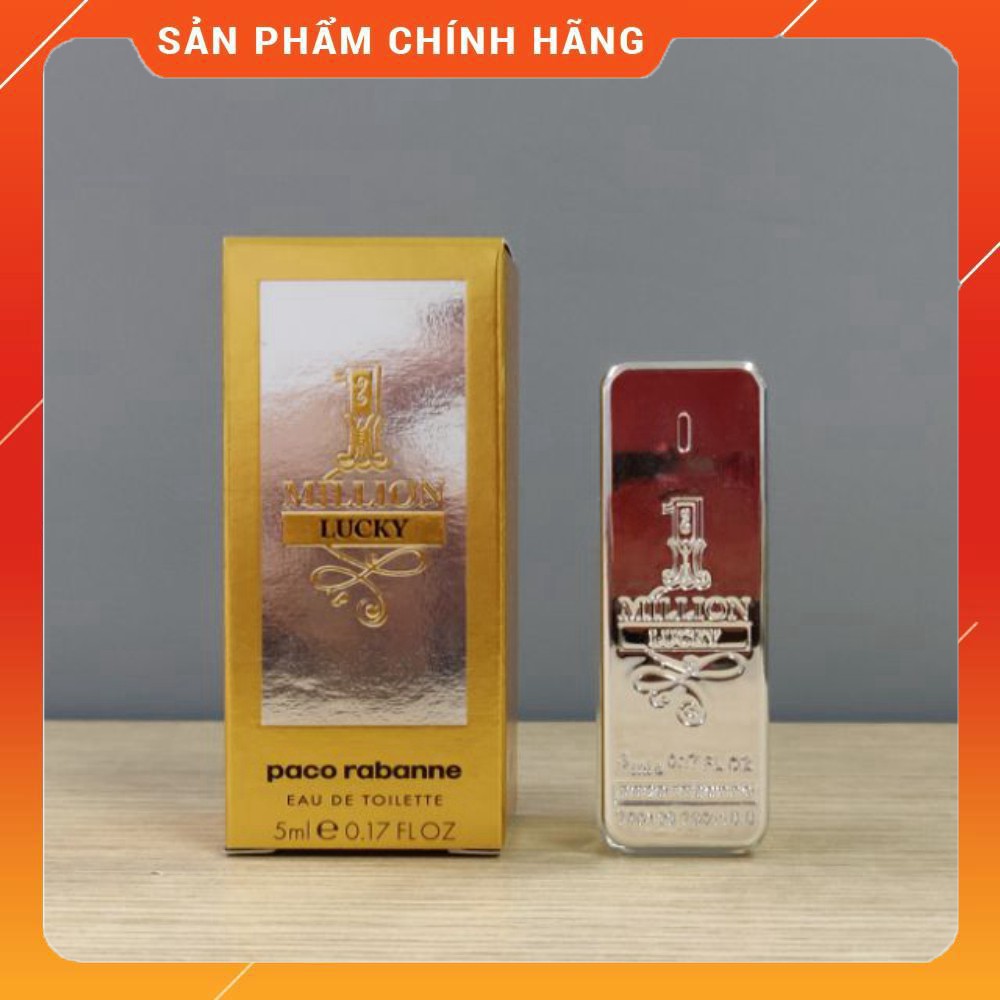 Nước hoa mini Nam PACO RABANNE 1 Million Lucky 5ml