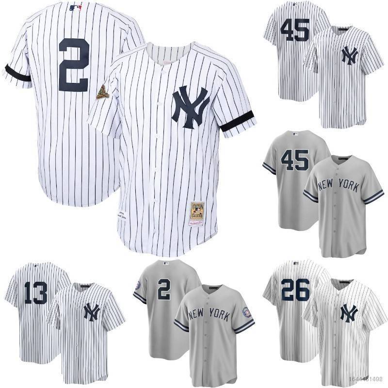 Áo Bóng Chày Mlb New York Yankees Kiểu Dáng Thể Thao Năng Động Thời Trang Unisex