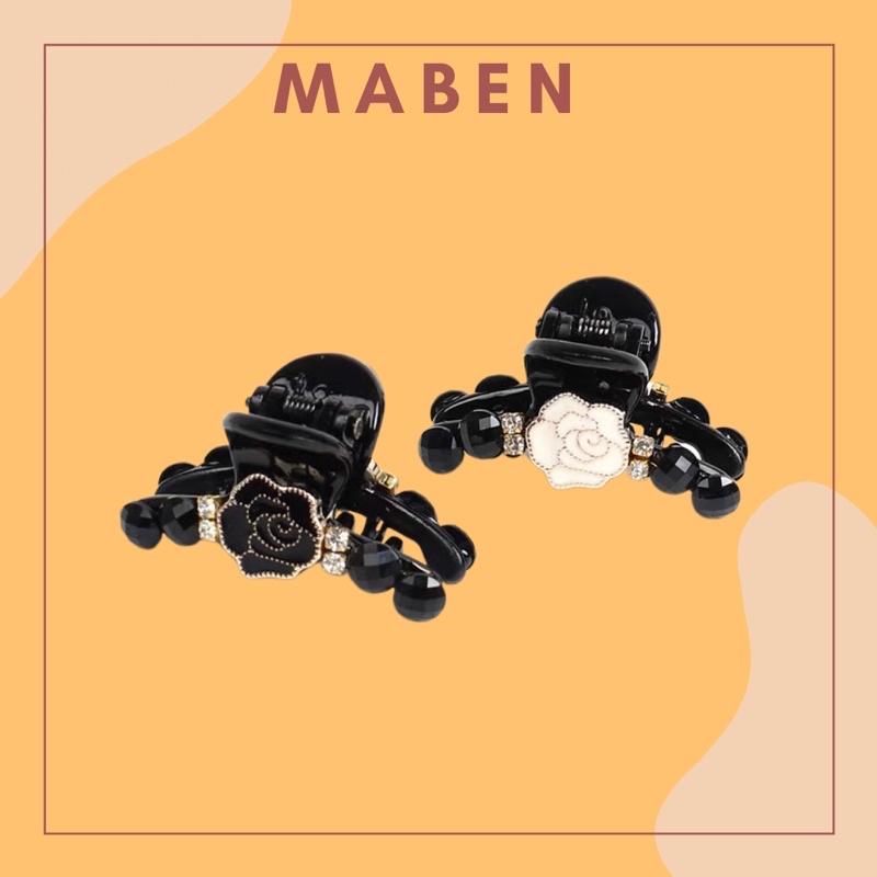 Kẹp tóc hoa hồng nhí hoa hồng - Maben