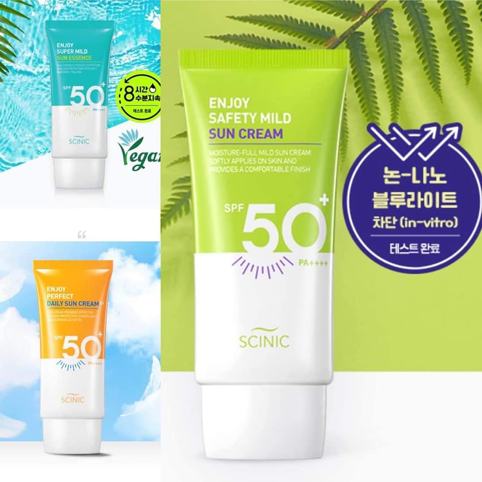 Kem chống nắng Scinic Enjoy Super Mild Sun Essence 50ml