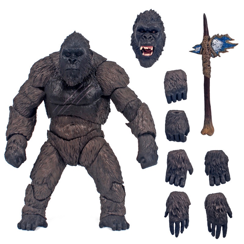 [Mã LIFEXANH03 giảm 10% đơn 500K] Mô hình SHM King Kong ( Godzilla vs Kong 2021 ) size 15cm - (BL)