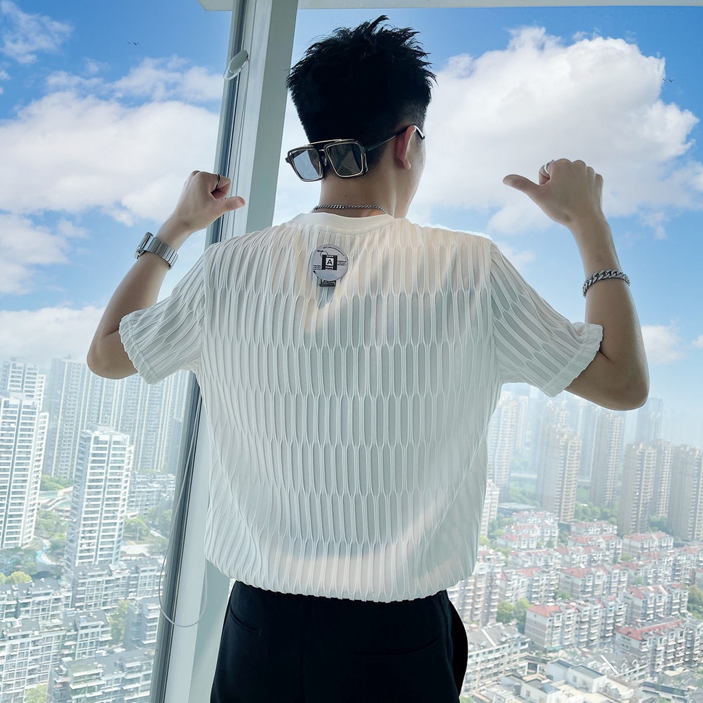 Áo Thun Ngắn Tay Thời Trang Mùa Hè Dành Cho Nam 2022