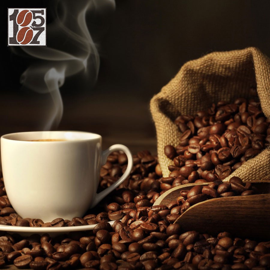 1KG Cà phê Hạt thượng hạng Moka-Robusta nguyên chất không tạp chất không pha trộn tẩm ướp hương liệu - grand 1857 coffee