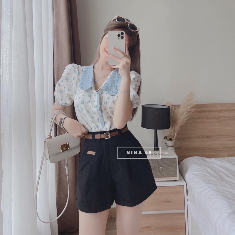 [ 𝐅𝐑𝐄𝐄 𝐒𝐇𝐈𝐏 ] SÉT HOA MIX QUẦN SOOC KÈM ĐAI 3 MÓN HÀNG ĐẸP LẮM Ạ