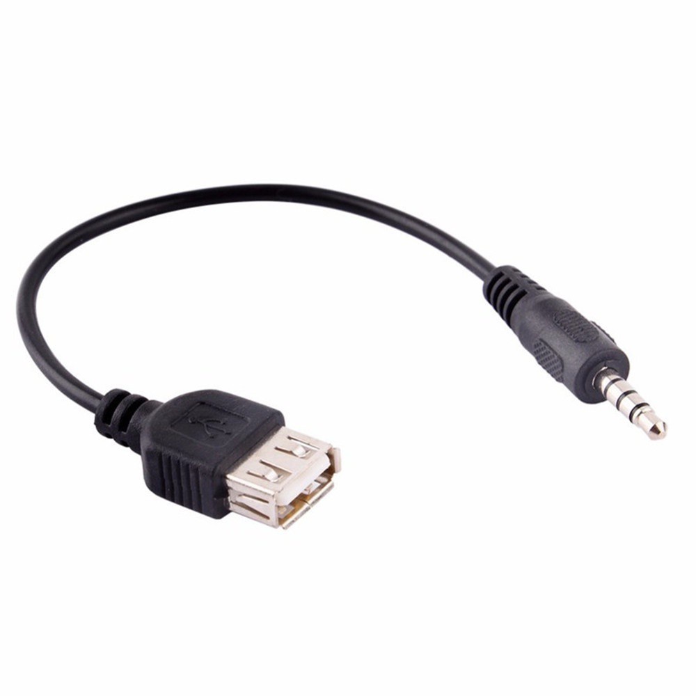 Cáp Chuyển Đổi Âm Thanh Aux 3.5mm Sang Usb 2.0 15cm