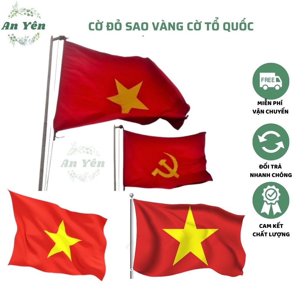 CỜ ĐỎ SAO VÀNG, CỜ TỔ QUỐC ❤️., Cờ Đảng