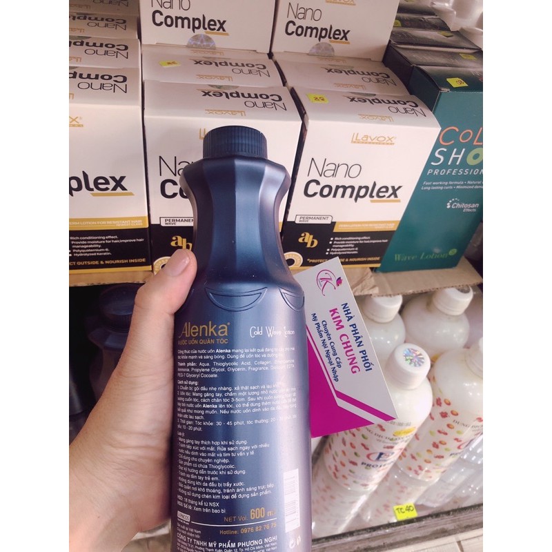 Uốn lạnh Alenka 2 in 1 Collagen 600ml