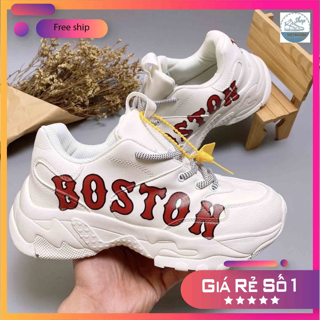 Giày Thể Thao mlb Boton cho nam và nữ, Đế Cao Tăng Chiều Cao Hot Trend 2021 giày boton,