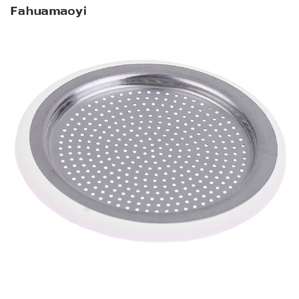 Silicone Gaskets + Aluminum Filter Moka Pot Coffee Bottle Replacement Compatible On Sale