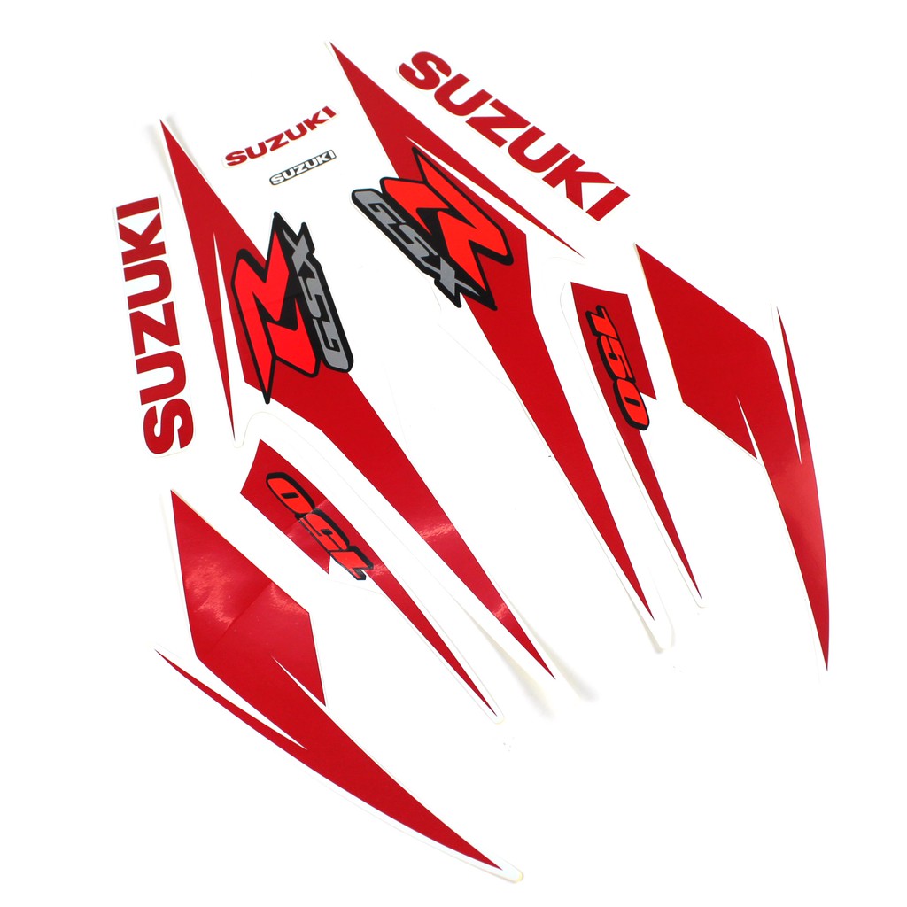 Tem GSX R150 Trắng - 68000-23K00-YUH - Zin Zin Motor