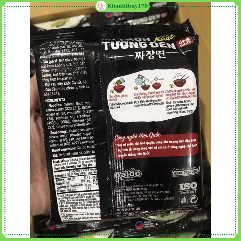 Mì Tương Đen Koreno Úp 4 Phút Gói 78g | BigBuy360 - bigbuy360.vn