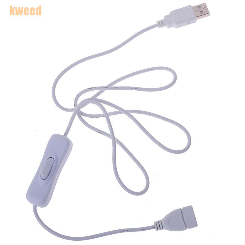 1 Dây Cáp Usb 1m Tích Hợp Công Tắc On / Off Cho Quạt Usb