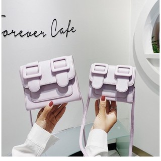 Túi Đeo Chéo Mini Phối Màu Macaron Siêu Đẹp