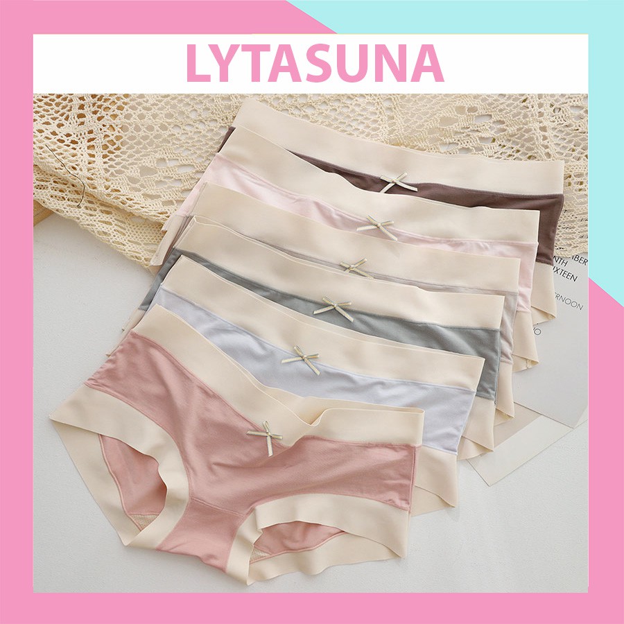 Quần Lót Cotton Cạp + Viền Su Thấm Hút Mềm Mát Ko Bí Bách QC18