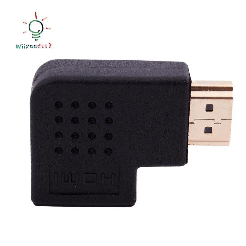 Đầu chuyển đổi cổng HDMI mạ vàng góc phải 90 độ | WebRaoVat - webraovat.net.vn