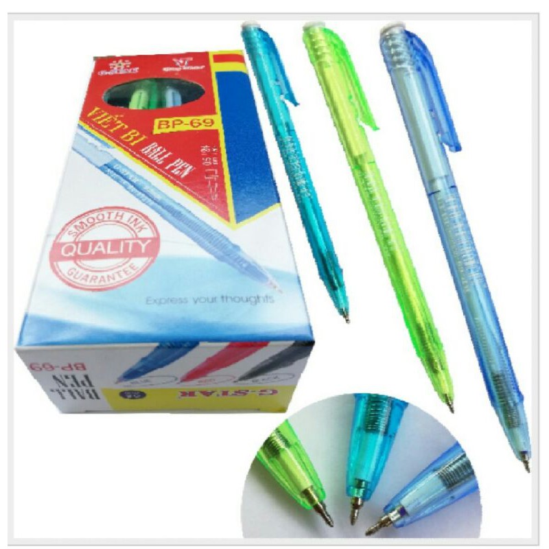 Bút bi Ball Pen  1 hộp = 24 cây