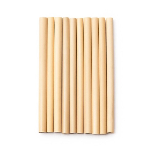 10 ống hút tre, combo 10 chiếc ống hút tre nhiều size