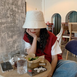Mũ nón bucket form xòe vải nhúng nhúng