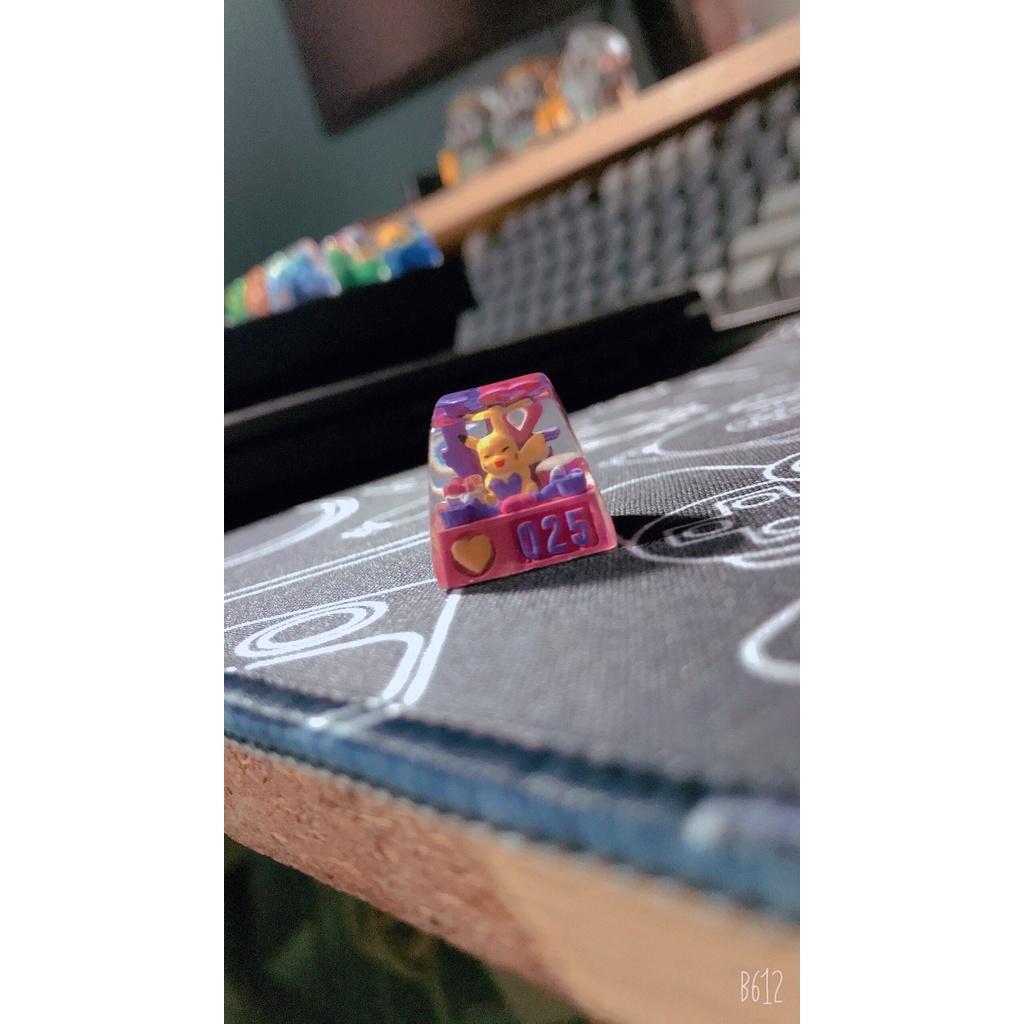 Keycap resin pokemon - nút bàn phím cơ - artisan