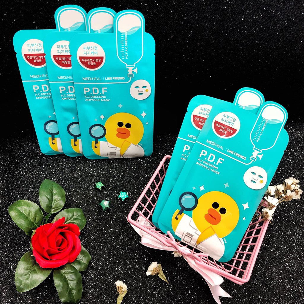 Mặt nạ giấy MEDIHEAL LINE FRIENDS