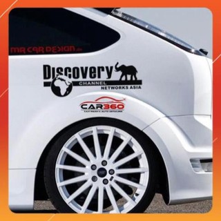 ⚡️FREESHIP TỪ 50K - TOÀN QUỐC⚡️Tem Dán Decal Phản Quang DISCOVERY CHANNEL Phong Cách Kèm Dụng Cụ Dán Tiện Lợi