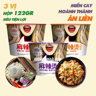 [HÀNG MỚI] Miến Trộn Hoành Thánh Cay - Miến Cay Trùng Khánh mới có Hoành Thánh