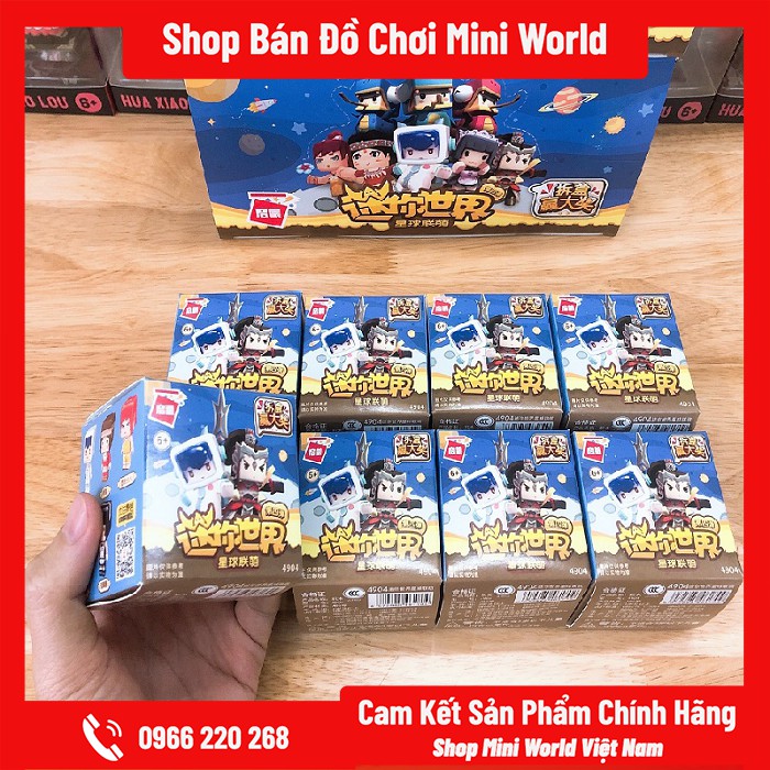 Mô hình Mini World Nhân Vật Bí Ẩn [Trọn Bộ Gồm 8 Hộp]