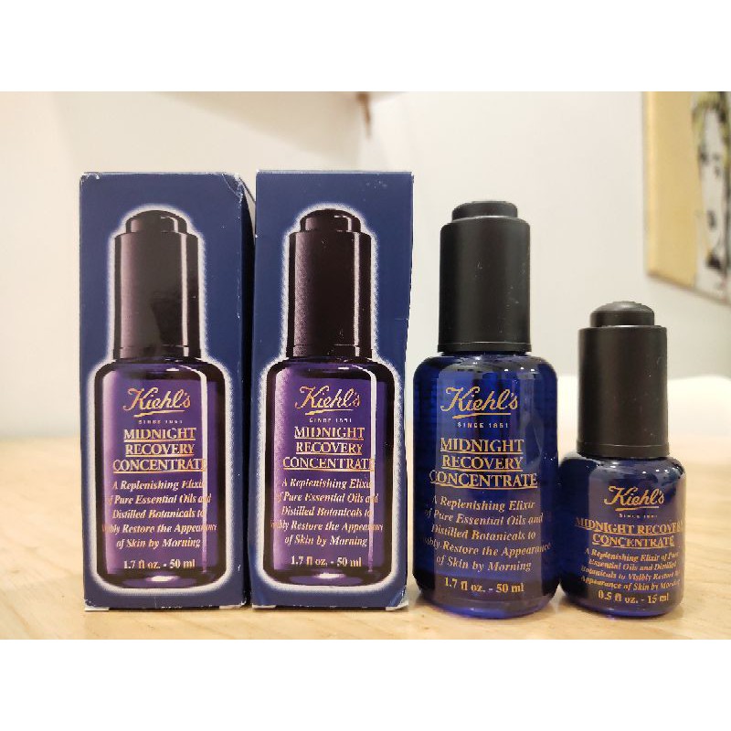 Tinh Chất Phục Hồi Da - Kiehl’s Midnight Recovery Concentrate 50ml Fullbox