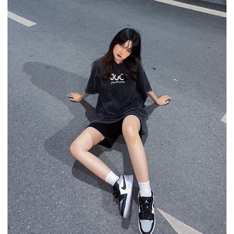 Áo Thun JOGGER Tie dye Unisex Cho Nam Nữ Fom Oversize Cotton 100% Co Giãn 2 Chiều