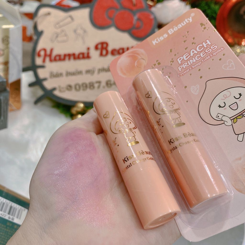 Son dưỡng thạch Peach đào kissbeauty A426 | BigBuy360 - bigbuy360.vn