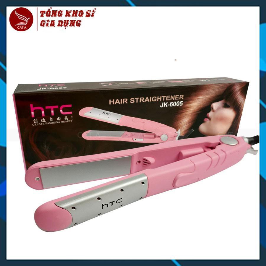 {Rẻ mỗi ngày} Máy ép tóc JK6005 HTC - Mức nhiệt tối ưu hóa không gây gãy rụng tóc, giữ nếp tóc cực lâu