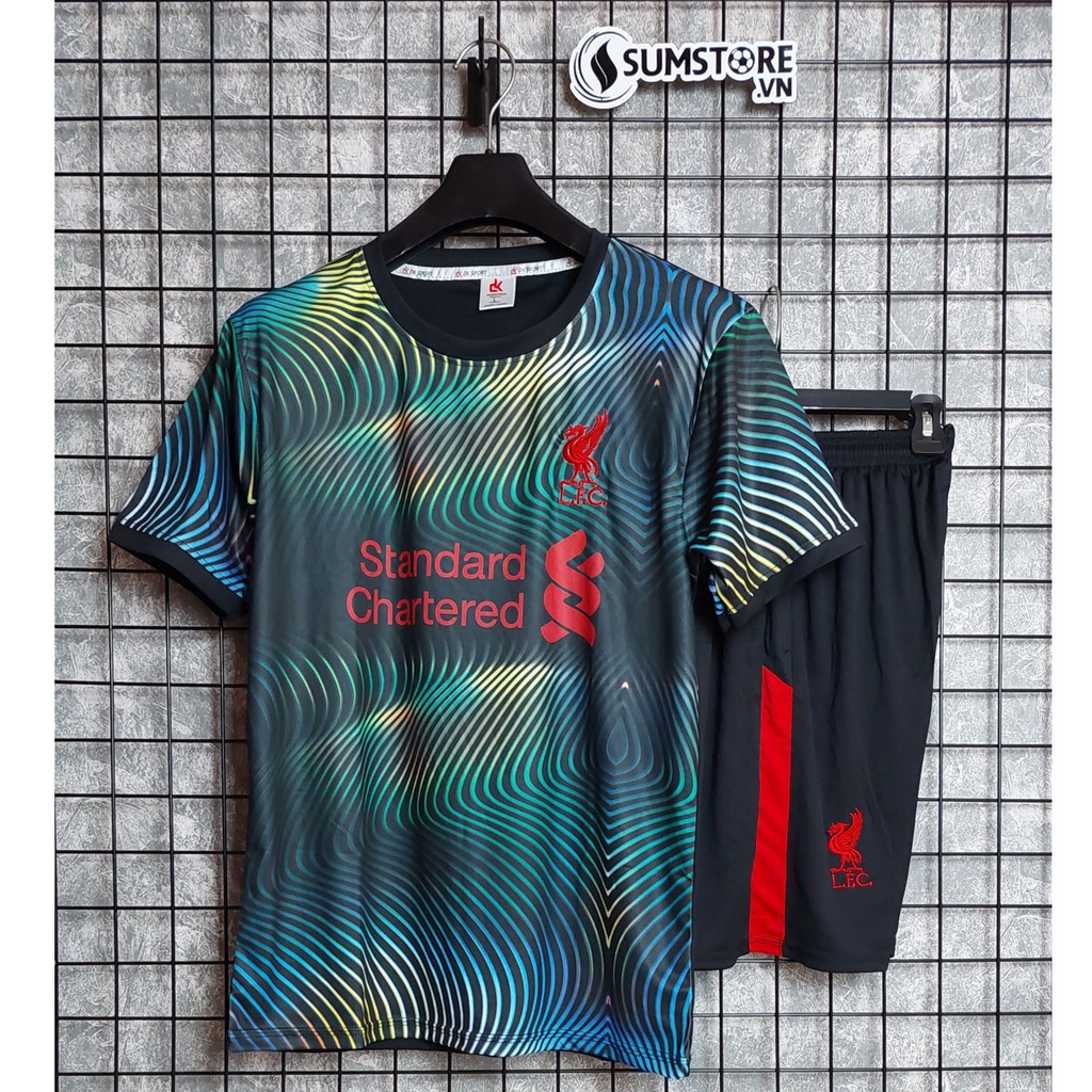 Bộ thể thao Liverpool Color - Đồ đá banh Nam nữ 2022