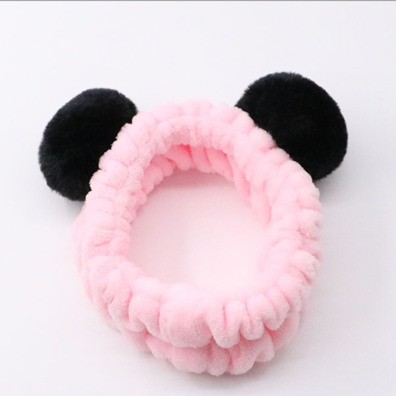 Băng Đô Cài Tóc Đính Bóng Lông Xinh Xắn Cho Nữ