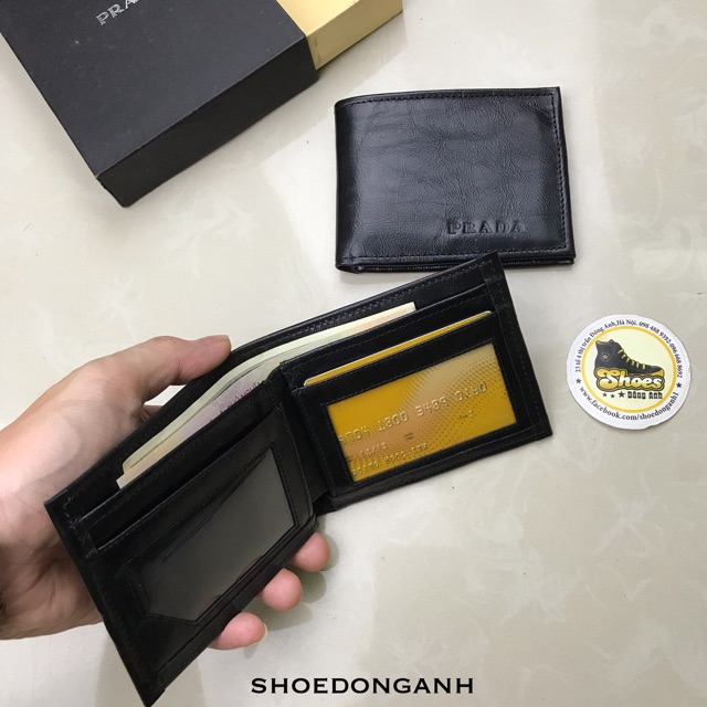 Ví da mini PRADA da dê xịn bảo hành 01 năm