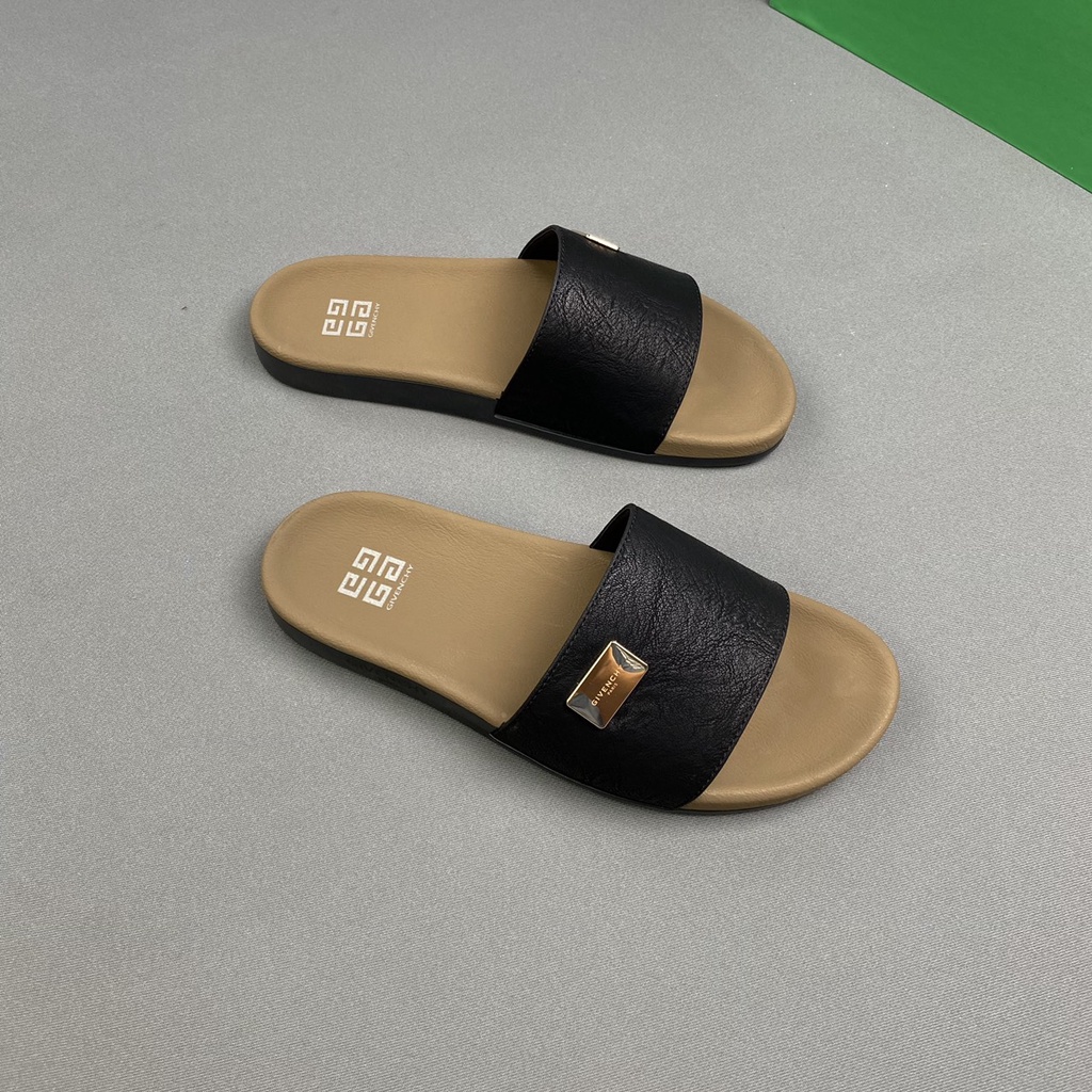 F03 SIZE 44  Dép Nam Quai Ngang-Dép Sandal Nam Cao Cấp Kiểu Dáng Mới,Màu Vàng Quai Da Bò Cao Cấp Đế Cao Su