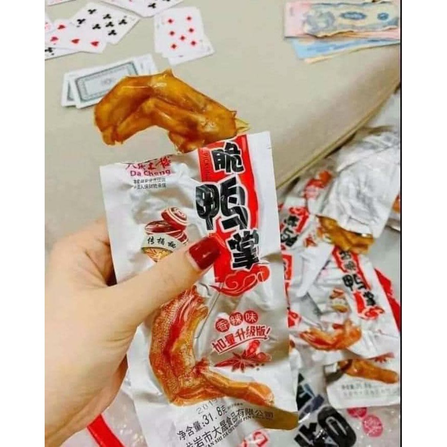 [Mã 267FMCGSALE giảm 8% đơn 500K] CHÂN VỊT CAY DA CHENG LOẠI TO 31.8G ❤️ | BigBuy360 - bigbuy360.vn