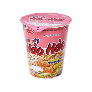 Thùng 24 ly mì Handy Hảo Hảo tôm chua cay 67g